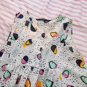 ☀️Summer Cute Top☀️Abstract Pattern☀️